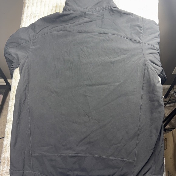 Eddie Bauer 365 Men's Size Large Black Full Zip Fleece Lined Outdoor Jacket NICE - Picture 16 of 16